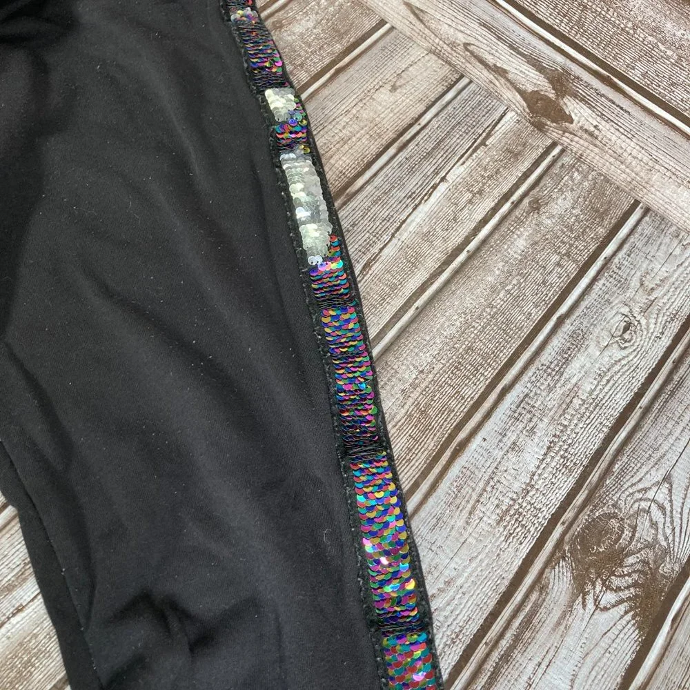 Lot of 2 THE CHILDREN'S PLACE Girl's 14 XL Leggings Jogger Sweatpants Sequins